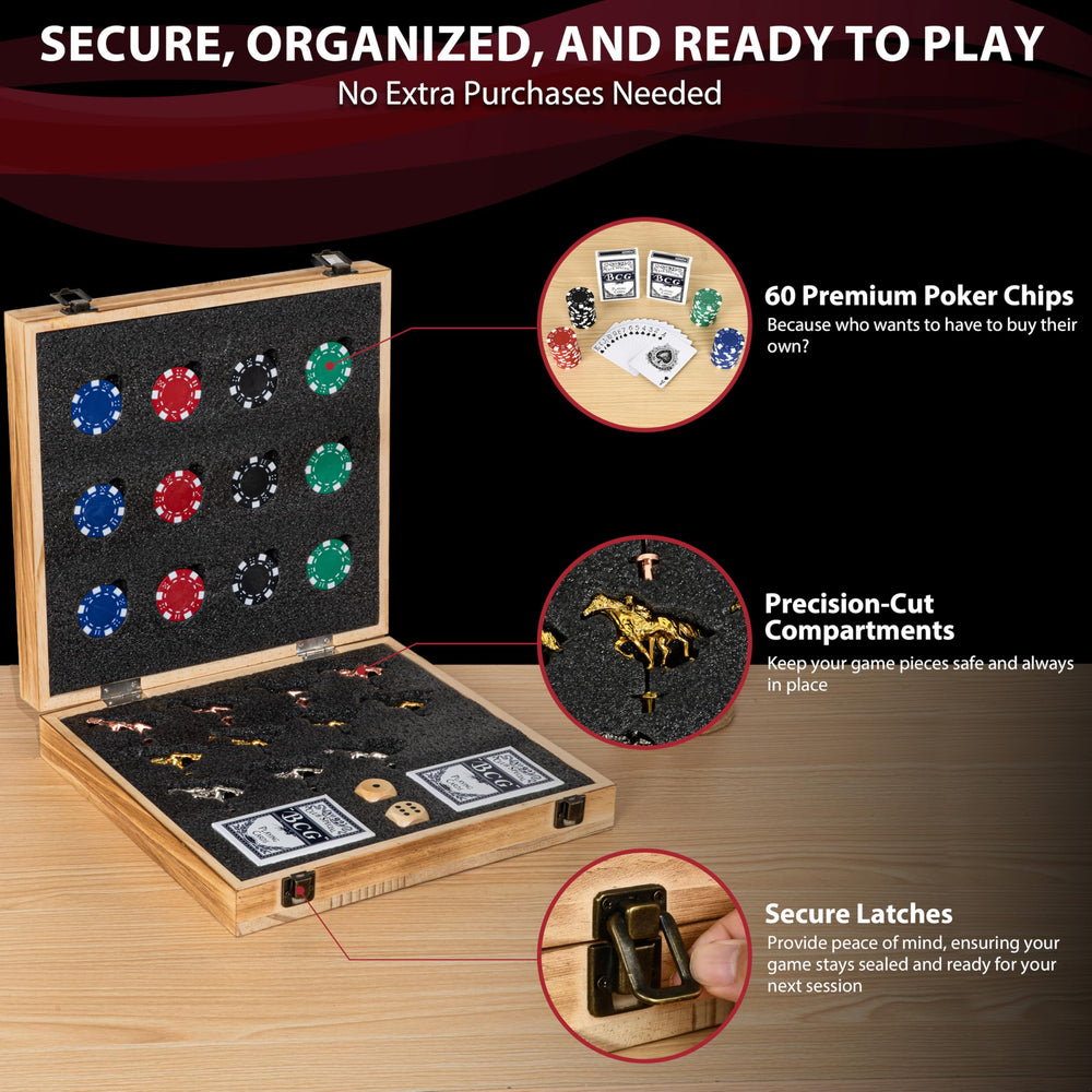 Classic Decor dice capture action and suspense during turns.