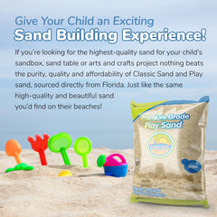 Classic Sand & Play outdoor sandcastle demonstrates durable material