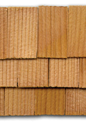 Classics Handley dollhouse rectangle cedar shingles for authentic miniature roofs with realistic texture