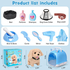 Cleboen portable dog carrier makes on-the-go pretend play easy.