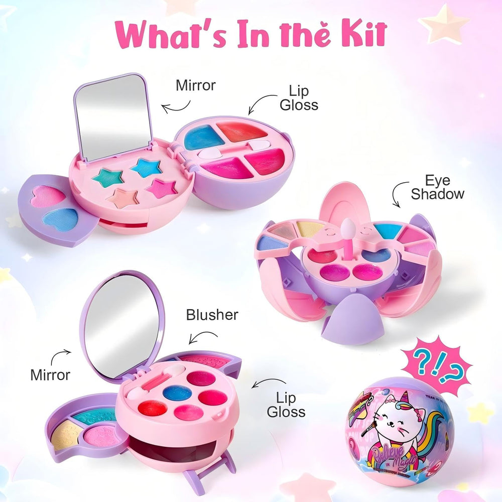 Cleboen mini eyeshadow colors for creative pretend makeup play