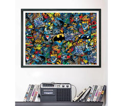 Clementoni Batman Impossible puzzle pieces fit precisely for a satisfying build.