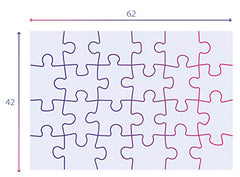 Includes the lost pieces service for reassurance if pieces go missing.