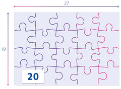 Italian-made Clementoni quality visible in the puzzle packaging and sturdy piece design.