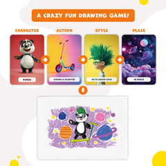 Clever Fox Drawsome cards with characters actions styles and places for inspiration