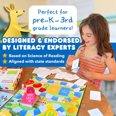 Clever Noodle Kangaroo Cravings 300 sight words broaden vocabulary through playful practice.
