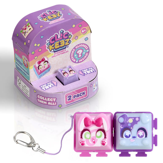 Clickeez Cozy Garden key demonstrates tactile click for on-the-go fun