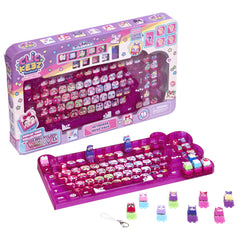 Clickeez Keyboard Mega Pack front view with bright case, ideal for organizing your Clickeez collection.