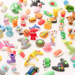 Clock King 132pcs erasers space set fuels science and art exploration.