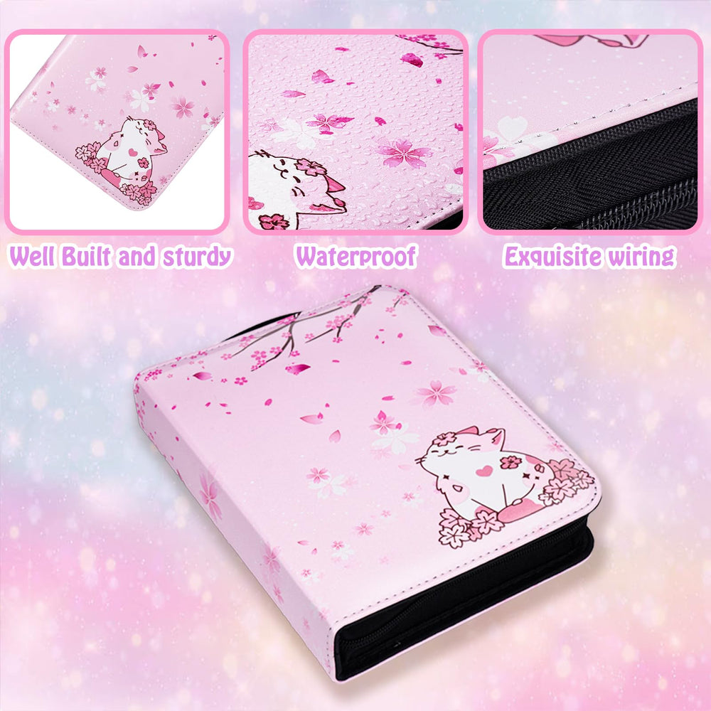 CLOKORIA water-resistant polyester cover protects cards during daily use.