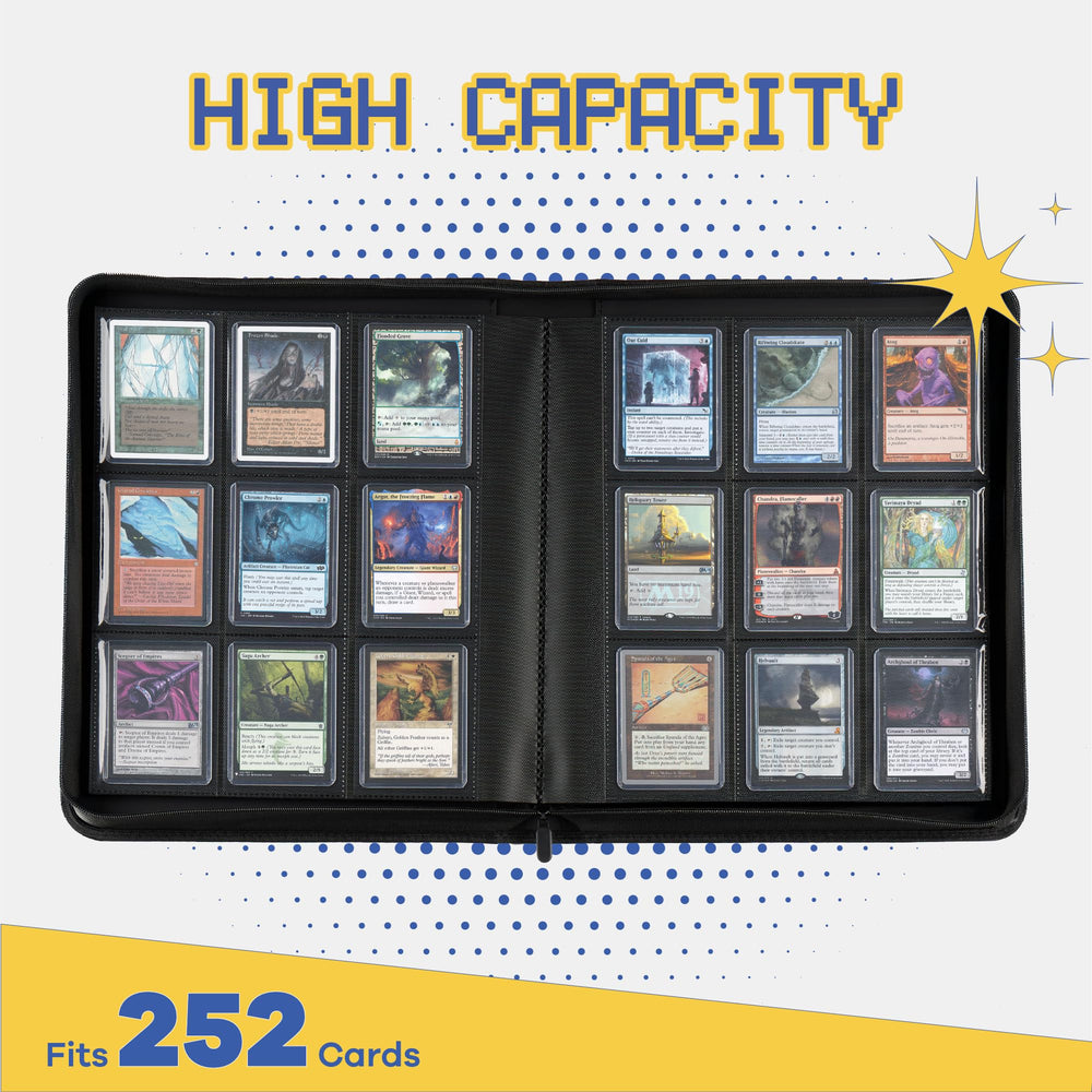 CLOVERCAT durable PU leather binder offers premium protection
