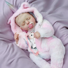 Cloveray Reborn 20-inch doll offers calm companionship and nurturing practice.