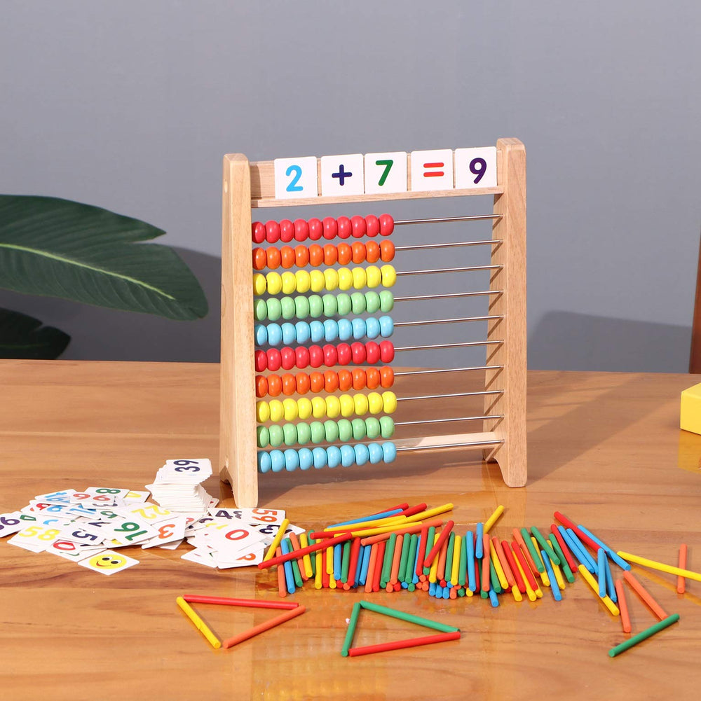 Cltoyvers BPA-free wooden toy uses non-toxic paint for safe play.