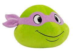 Club Mocchi Mocchi Donatello plush close-up highlighting squishy texture for playtime and hugs.