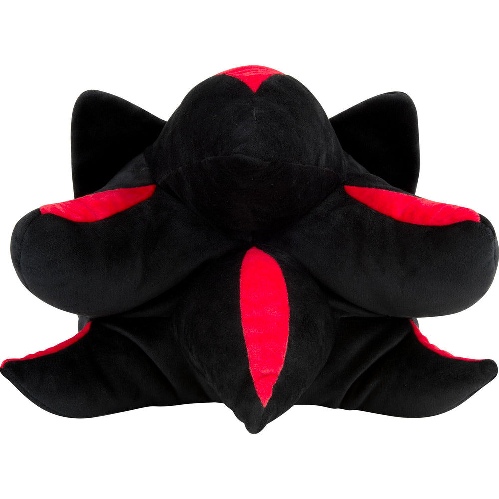 Close-up of the Shadow plush texture showing squishy, premium softness.