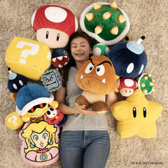 Club Mocchi Mocchi Thwomp plush soft hug idea for cozy comfort.
