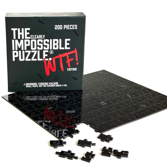 CM Originals Clearly Impossible 1000-piece puzzle box art, a challenging brain teaser for adults to enjoy