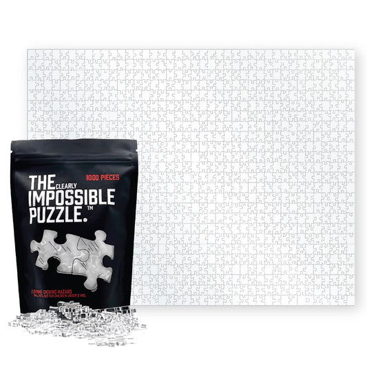 CM Originals Clearly Impossible Puzzle 1000 pieces for intense problem-solving sessions.