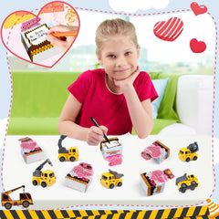 Cmiolacuna Valentines safety-certified plastic ensures smooth edges for kids.