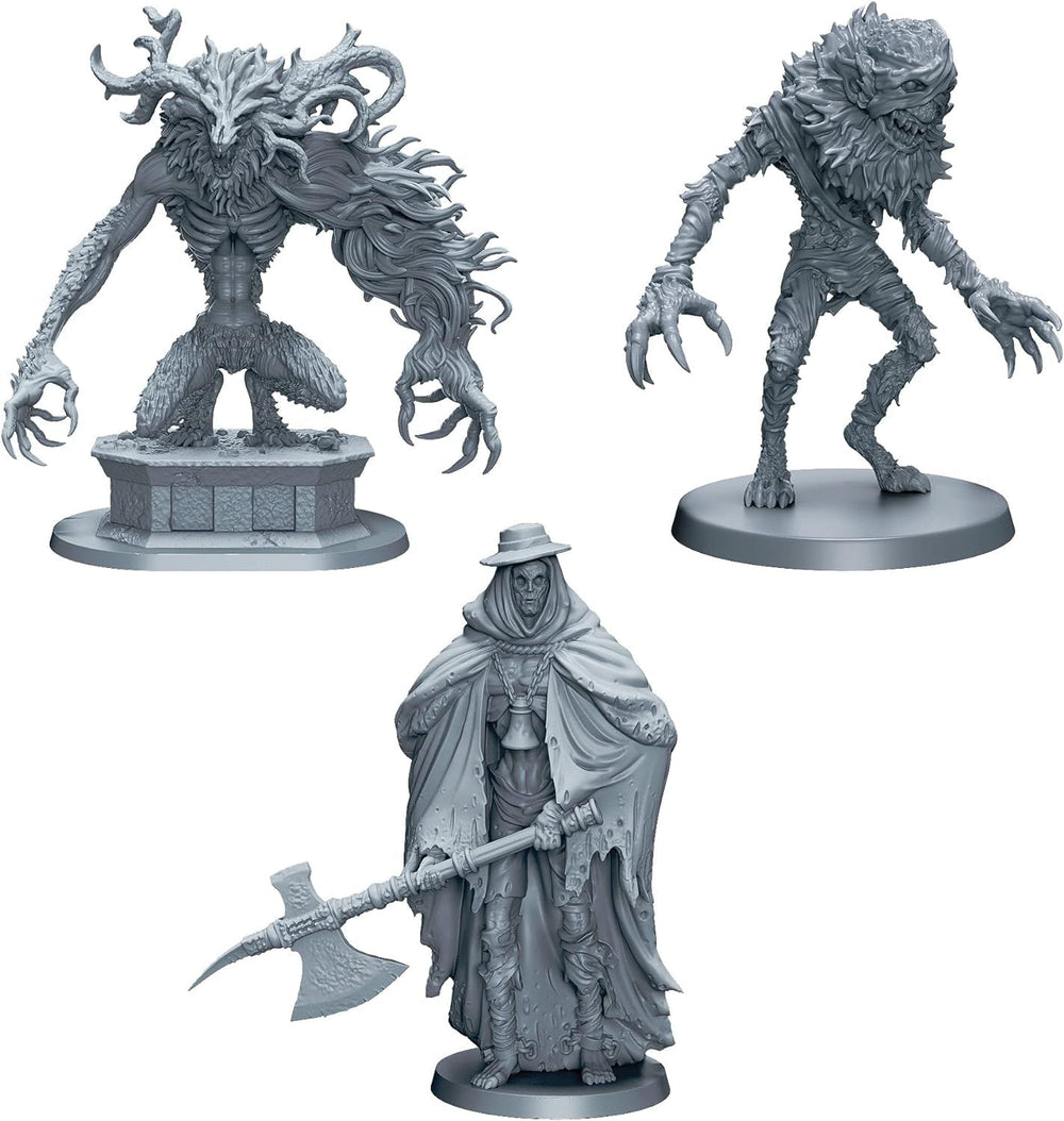CMON Bloodborne branching quests map guiding strategic decision points.