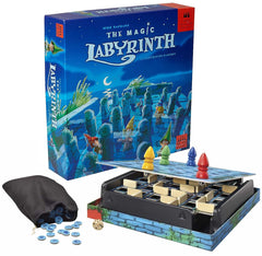 CMON Magic Labyrinth maze board for strategic play and family fun
