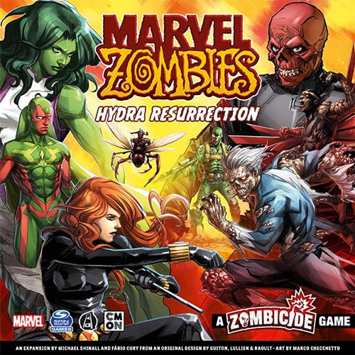 CMON Hydra soldiers miniatures from Marvel Zombies Hydra Resurrection for immersive gameplay.