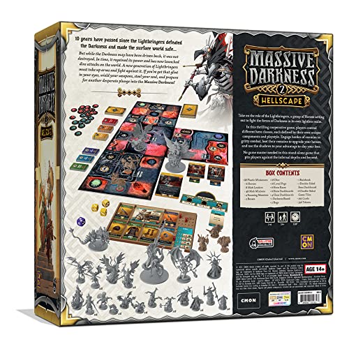 CMON Massive Darkness 2 Hellscape dice for tactical combat decisions