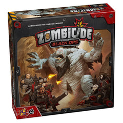 CMON Zombicide Invader Black Ops Expansion battle scene for co-op play.