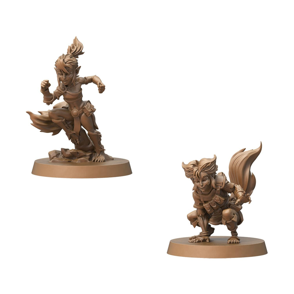 CMON Zombicide ThunderCats Wilykat with capsules for tactical versatility
