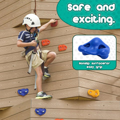 CMOOD mounting hardware ensures quick, reliable installation for safe climbing.