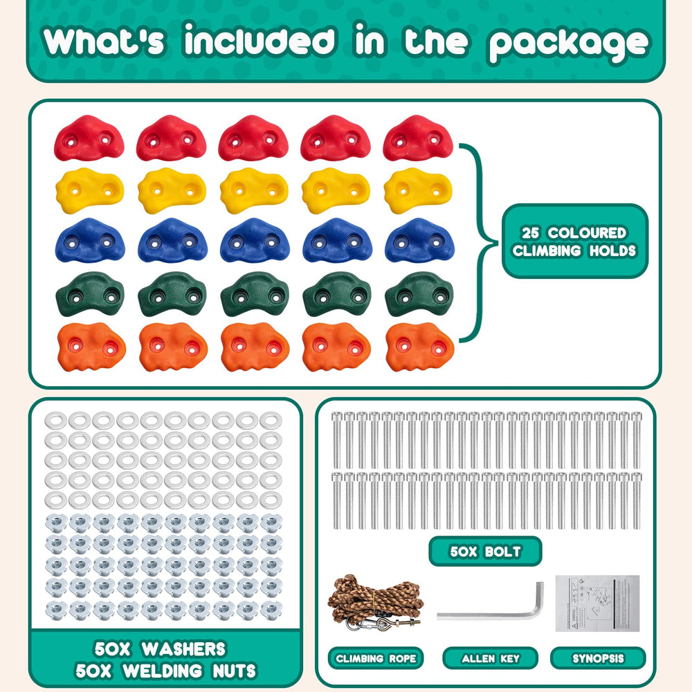 CMOOD safe play setup image showing a family-friendly climbing space.
