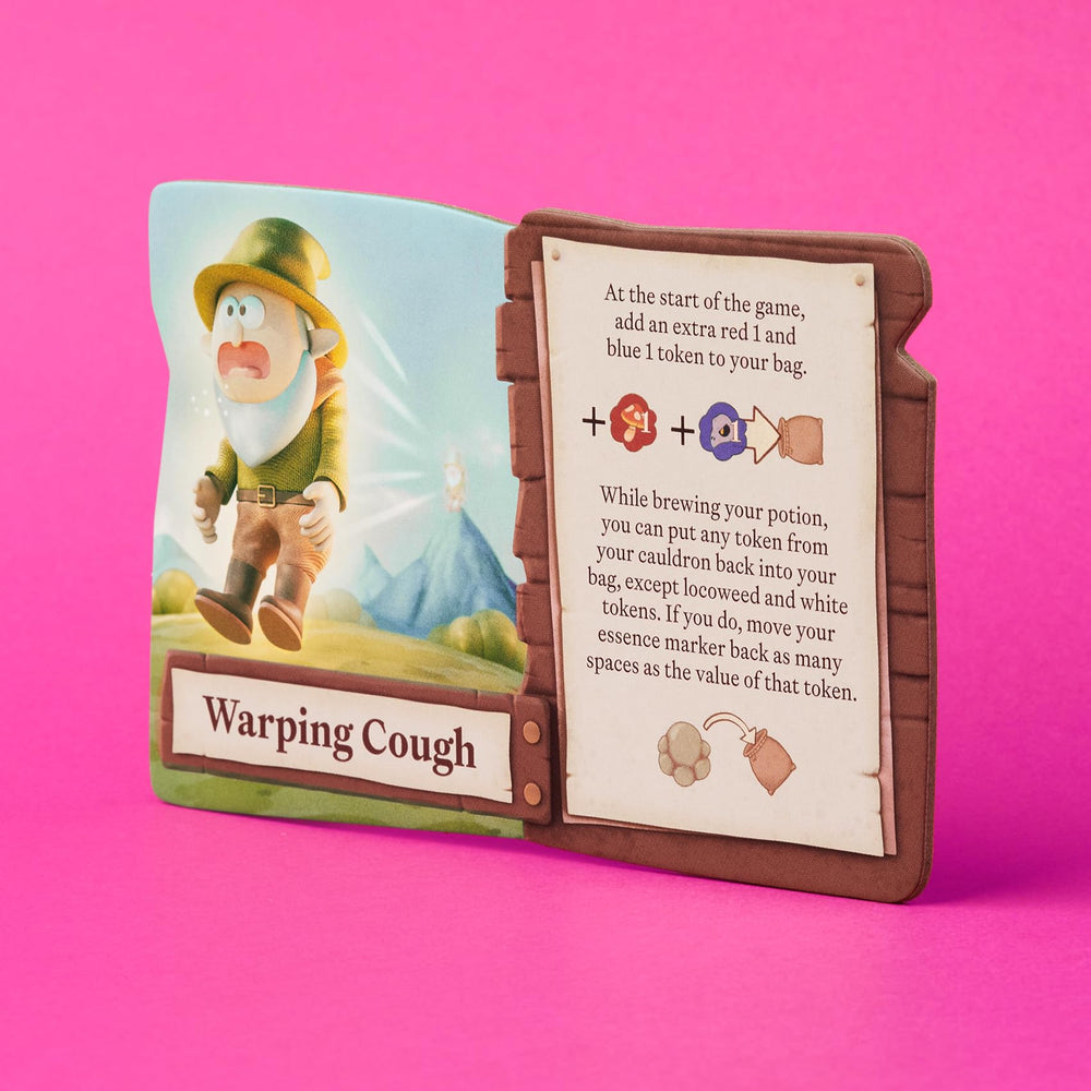 CMYK Quacks All-In Edition expansion visuals for The Witches and The Alchemists.