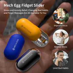 cntjv Mech Egg in-office use demonstrates portable stress-relief during work breaks