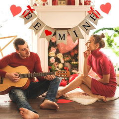 CNVOILA Valentine wedding decor idea for mantels and tables.