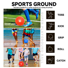 COAMZPARTY non-toxic eco-friendly rubber ensures safer play for all ages