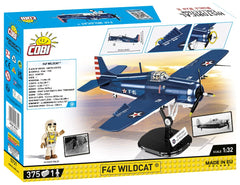 COBI F4F Wildcat side view shows accurate color scheme for dioramas.