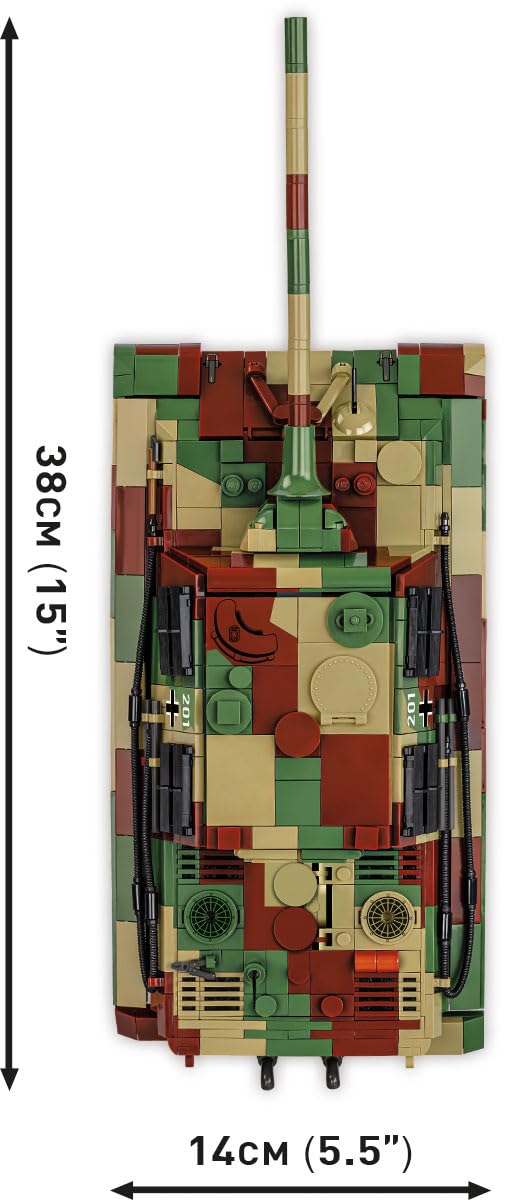 COBI Jagdtiger name plate for easy exhibit labeling