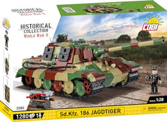 COBI Jagdtiger engine-removal feature allows interactive exploration