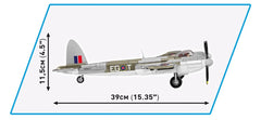 COBI Mosquito plane rotating wheels enable smooth display and interaction.
