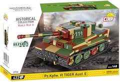 COBI Tiger Ausf. E 1:48 rear view showing detailing