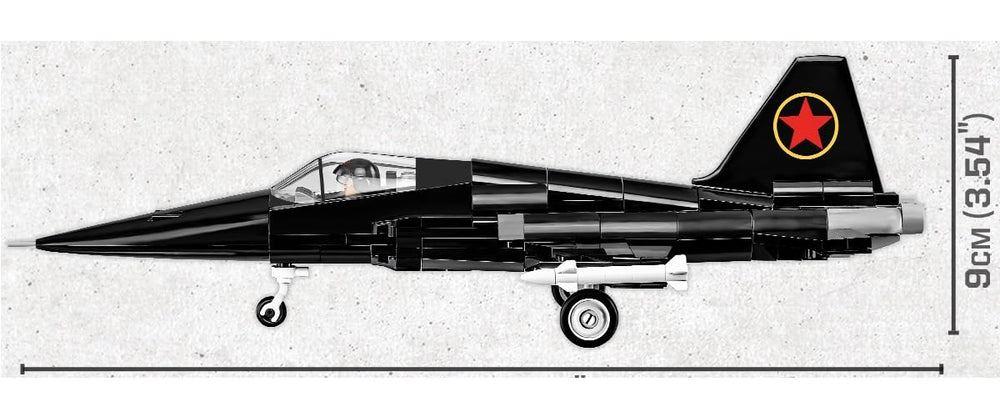 COBI TOP Gun MIG-28 movable ailerons enhance realism during play