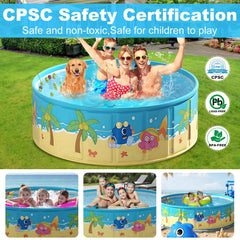Easy cleaning of COBOPANDA pool with soft cloth and mild soap