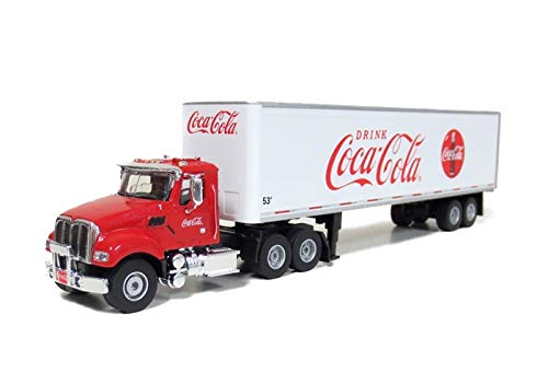 Coca-Cola 53' tractor and trailer in window box packaging.