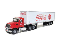 Coca-Cola 53' tractor and trailer in window box packaging.