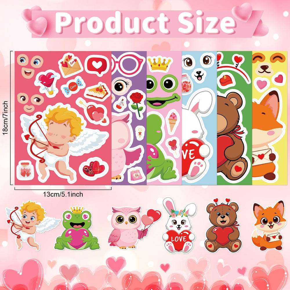 COCHIE large-size face stickers for easy kid decorating and creative projects