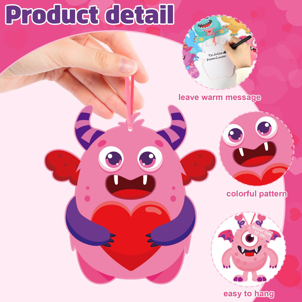 Cochie monster body cards in six styles for imaginative card making