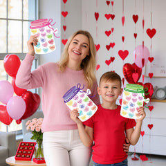 COcnny easy-assembly steps for DIY heart decor craft