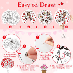 COcnny Valentine patterns four kinds to inspire creativity
