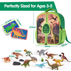 COCO&Friends portable-dino-playset lightweight and travel-ready