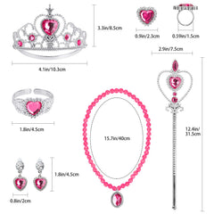 Cocojeci princess bracelet in rose for coordinated accessories and comfortable wear.